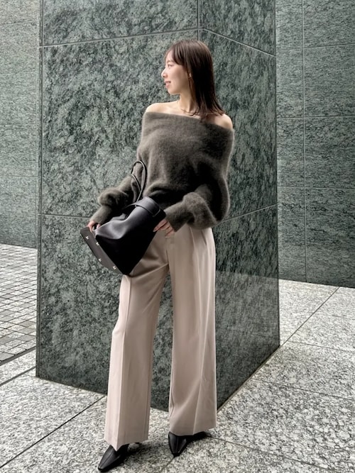 セール】ベルトディテールバッグ（トートバッグ）｜anuans（ア