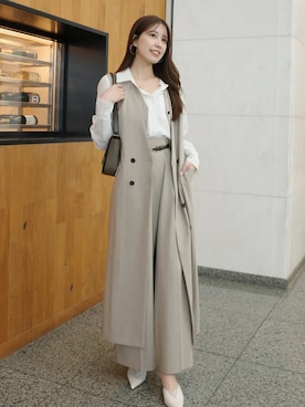 ánuansさん（レディース・161cm）の冬コーディネート