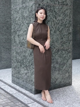 「anuans（アニュアンス）のアイテム」を使った、ánuansさん（レディース・162cm）の夏コーディネート