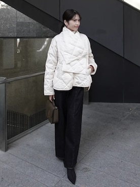 「anuans（アニュアンス）のアイテム」を使った、ánuansさん（レディース・160cm）の冬コーディネート