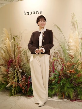 ánuansさん(レディース・156cm)の秋コーディネート