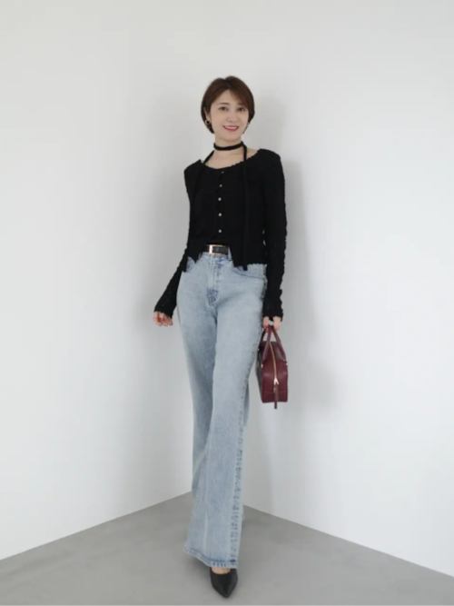 【0サイズあり】Wide leg denim
