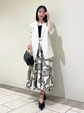 「anuans（アニュアンス）のアイテム」を使った、ánuansさん（レディース・161cm）の春コーディネート