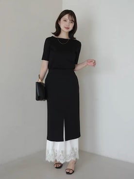 「anuans（アニュアンス）のアイテム」を使った、ánuansさん（レディース・156cm）の夏コーディネート