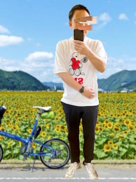 けんけんぱさん(メンズ・171cm)の夏コーディネート