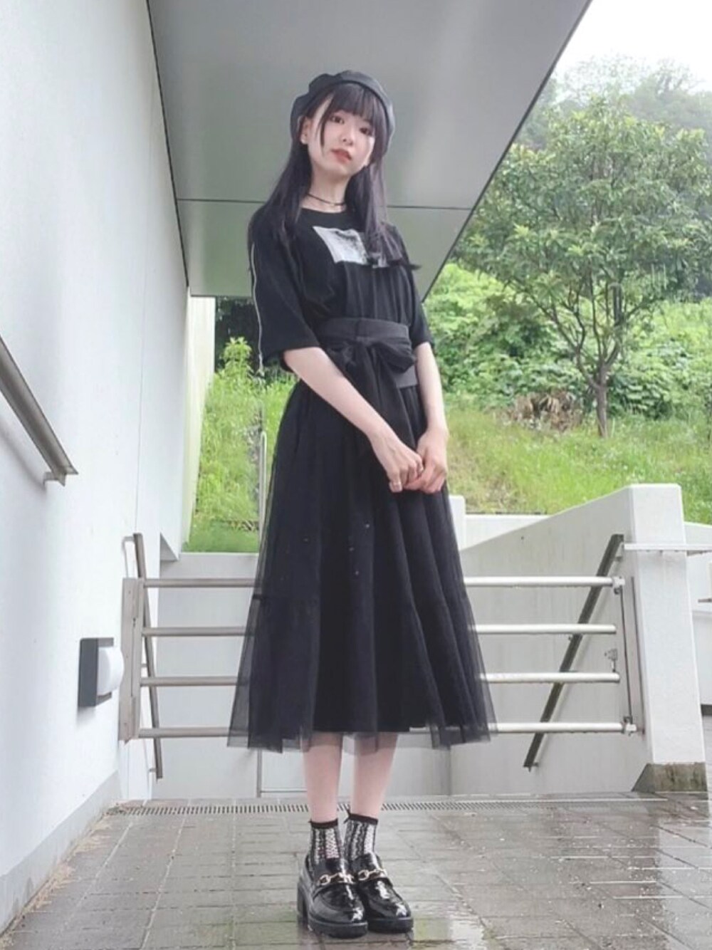 ✨美品✨JIU チュールティアードスカート ベルト付 大人可愛い PROPORTION BODY DRESSING スカート 重ねラメチュールティアード