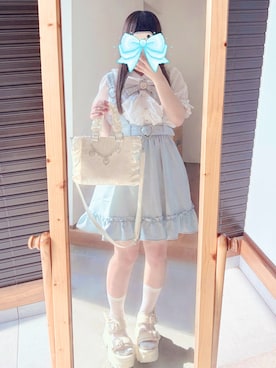 「量産型」｜他力本願さん（レディース・148cm）の夏コーディネート