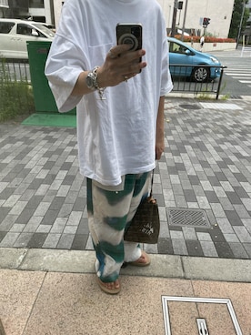 内田貴行さん(メンズ・174cm)の夏コーディネート