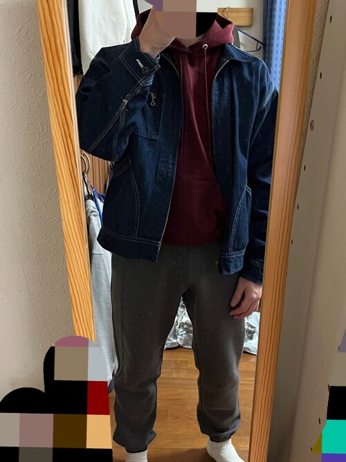 かめ Championのパーカーを使ったコーディネート Wear