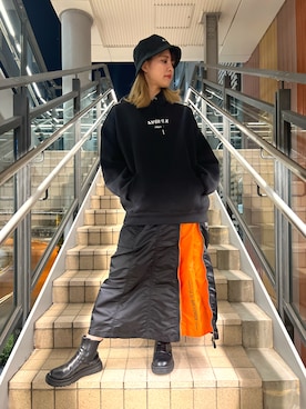 Women's】ヘビーナイロン フライトスカート/ HAVY NYLON FLIGHT