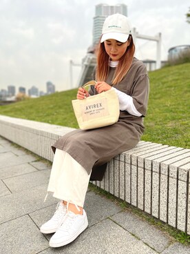 MIYUさん（レディース・160cm）の春コーディネート