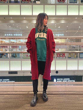 MIYUさん（レディース・160cm）の冬コーディネート