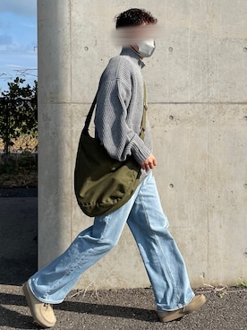 「ジーユー」｜ふくさん（メンズ・174cm）の秋コーディネート