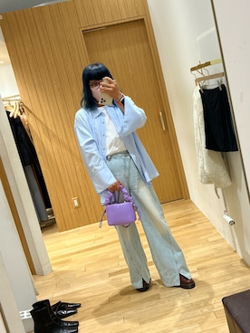 「アイテム（シューズ）」を使った、おにいさん（メンズ・158cm・40代）の秋コーディネート