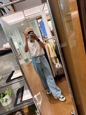 「アイテム（トップス）」を使った、mobさん（メンズ・158cm・40代）の夏コーディネート