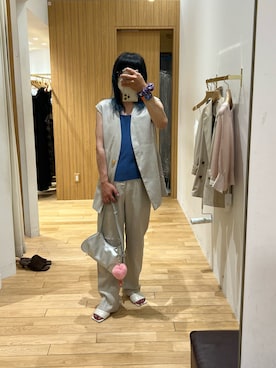 「LAGUNAMOON（ラグナムーン）のアイテム（ハンドバッグ）」を使った、おにい / LAGUNAMOON好きさん（メンズ・158cm）の春コーディネート