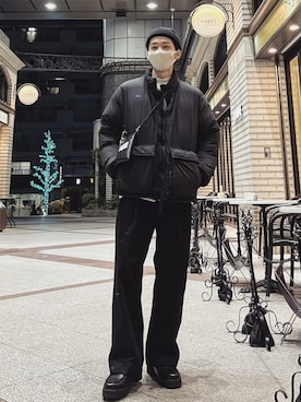 「Steven Alan（スティーブンアラン）のアイテム（ダウンジャケット/コート）」を使った、takutanian88さん（メンズ・170cm）の冬コーディネート