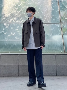 「MACKINTOSH PHILOSOPHY（ﾏｯｷﾝﾄｯｼｭ ﾌｨﾛｿﾌｨｰ）のアイテム（ジャケット/アウター）」を使った、takutanian88さん（メンズ・168cm）の夏コーディネート