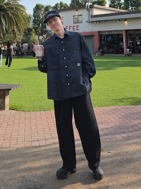 「SEE SEE（シーシー）のアイテム」を使った、takutanian88さん（メンズ・168cm）の春コーディネート