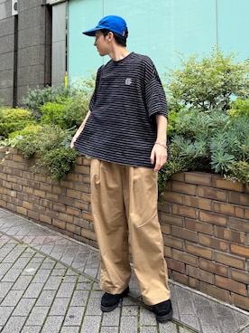 「SEE SEE（シーシー）のアイテム」を使った、takutanian88さん（メンズ・168cm）の夏コーディネート