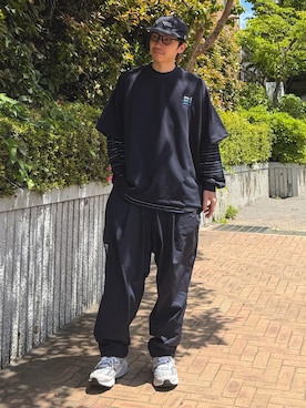 「SEE SEE（シーシー）のアイテム」を使った、takutanian88さん（メンズ・168cm）の夏コーディネート