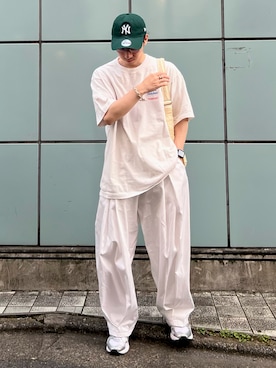 「アイテム（スニーカー）」を使った、takutanian88さん（メンズ・168cm）の夏コーディネート