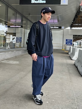 「S.F.C（エスエフシー）のアイテム」を使った、takutanian88さん（メンズ・168cm）の春コーディネート