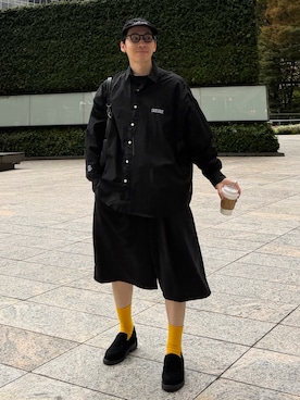 「SEE SEE（シーシー）のアイテム」を使った、takutanian88さん（メンズ・168cm）の秋コーディネート