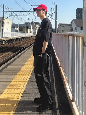 「SEE SEE（シーシー）のアイテム」を使った、takutanian88さん（メンズ・168cm）の春コーディネート