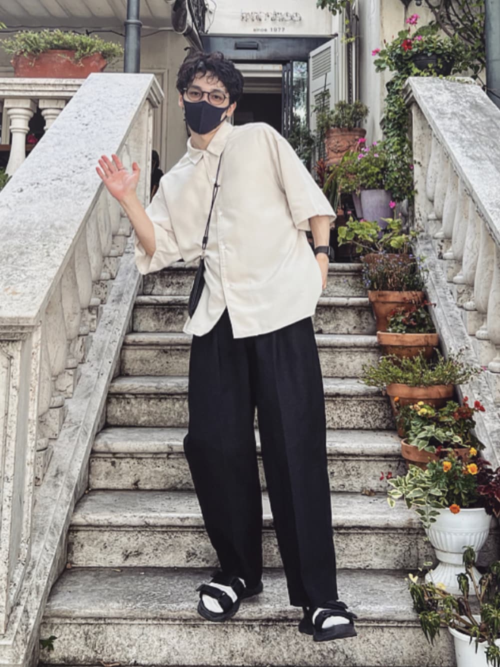 HOPSACK IN 2PLEATED DRESS TROUSERS/パンツ Steven Alan（スティーブンアラン）の「＜Steven Alan＞ HOPSACK