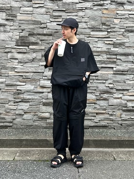 「S.F.C（エスエフシー）のアイテム」を使った、takutanian88さん（メンズ・168cm）の夏コーディネート