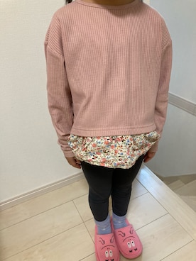 「年中」｜sari0506さん（キッズ・110cm）の秋コーディネート