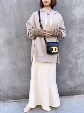 「TOD’S（トッズ）のアイテム（バッグ）」を使った、setup7_womenさん（レディース・152cm）の冬コーディネート