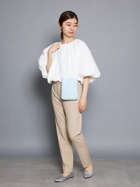 「SETUP7（セットアップセブン）のアイテム（バッグ）」を使った、setup7_womenさん（レディース・160cm）の春コーディネート