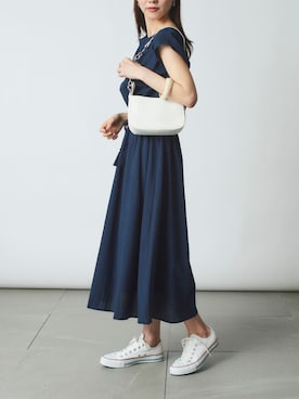 「おとなコーデ」｜「アイテム（ワンピース/ドレス）」を使った、setup7_womenさん（レディース・160cm）の春コーディネート