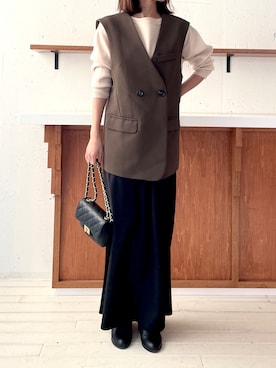 setup7_womenさん(レディース・160cm)の冬コーディネート