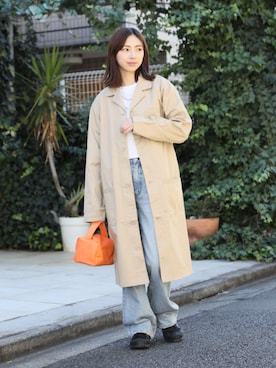 「LHME（エルエイチエムイー）のアイテム」を使った、setup7_womenさん（レディース・160cm）の冬コーディネート