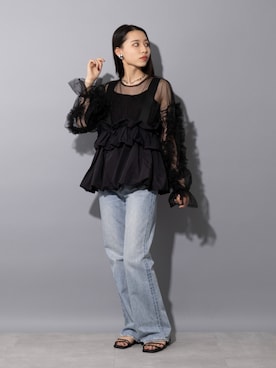 「LHME（エルエイチエムイー）のアイテム」を使った、setup7_womenさん（レディース・158cm）の春コーディネート