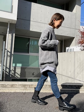 setup7_womenさん（レディース・152cm）の冬コーディネート