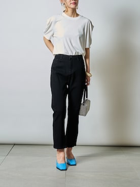 「SETUP7（セットアップセブン）のアイテム（シューズ）」を使った、setup7_womenさん（レディース・160cm）の夏コーディネート