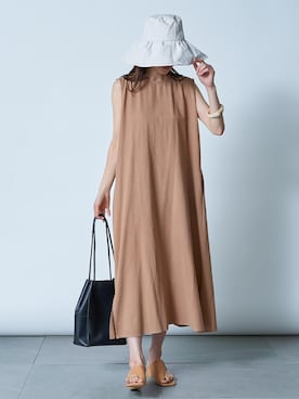「おとなコーデ」｜「アイテム（ワンピース/ドレス）」を使った、setup7_womenさん（レディース・160cm）の夏コーディネート