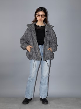 「MAISON BREEZE（メゾンブリーズ）のアイテム（ジャケット/アウター）」を使った、setup7_womenさん（レディース・160cm）の春コーディネート