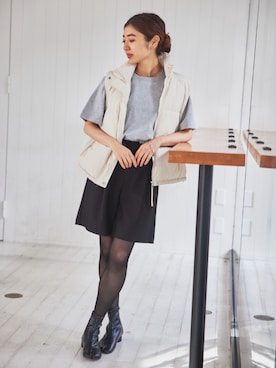 「CENE（セネ）のアイテム」を使った、setup7_womenさん（レディース・160cm）の冬コーディネート