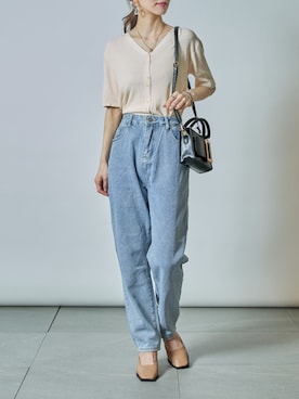 「SETUP7（セットアップセブン）のアイテム（シューズ）」を使った、setup7_womenさん（レディース・160cm）の夏コーディネート