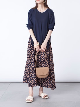 「サークルバッグ」｜setup7_womenさん（レディース・160cm）の夏コーディネート