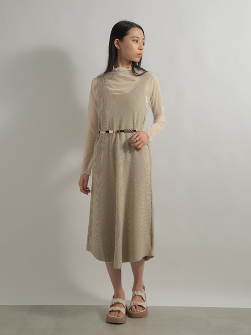 SETUP7（セットアップセブン） ワンピース 「SETUP7」リブニットマキシ