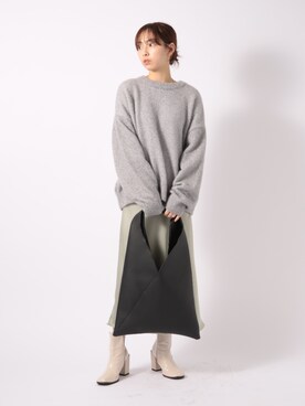 「LHME（エルエイチエムイー）のアイテム」を使った、setup7_womenさん（レディース・160cm）の冬コーディネート