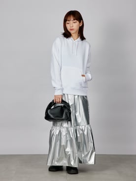 「ストリートカジュアル」｜「アイテム（ブーツ）」を使った、setup7_womenさん（レディース・160cm）の冬コーディネート