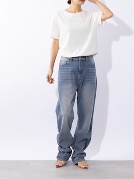 「Ameri（アメリ）のアイテム」を使った、setup7_womenさん（レディース・152cm）の春コーディネート