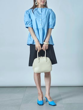 「SETUP7（セットアップセブン）のアイテム（シューズ）」を使った、setup7_womenさん（レディース・160cm）の夏コーディネート